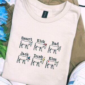 Jackass Embroidered T-Shirt